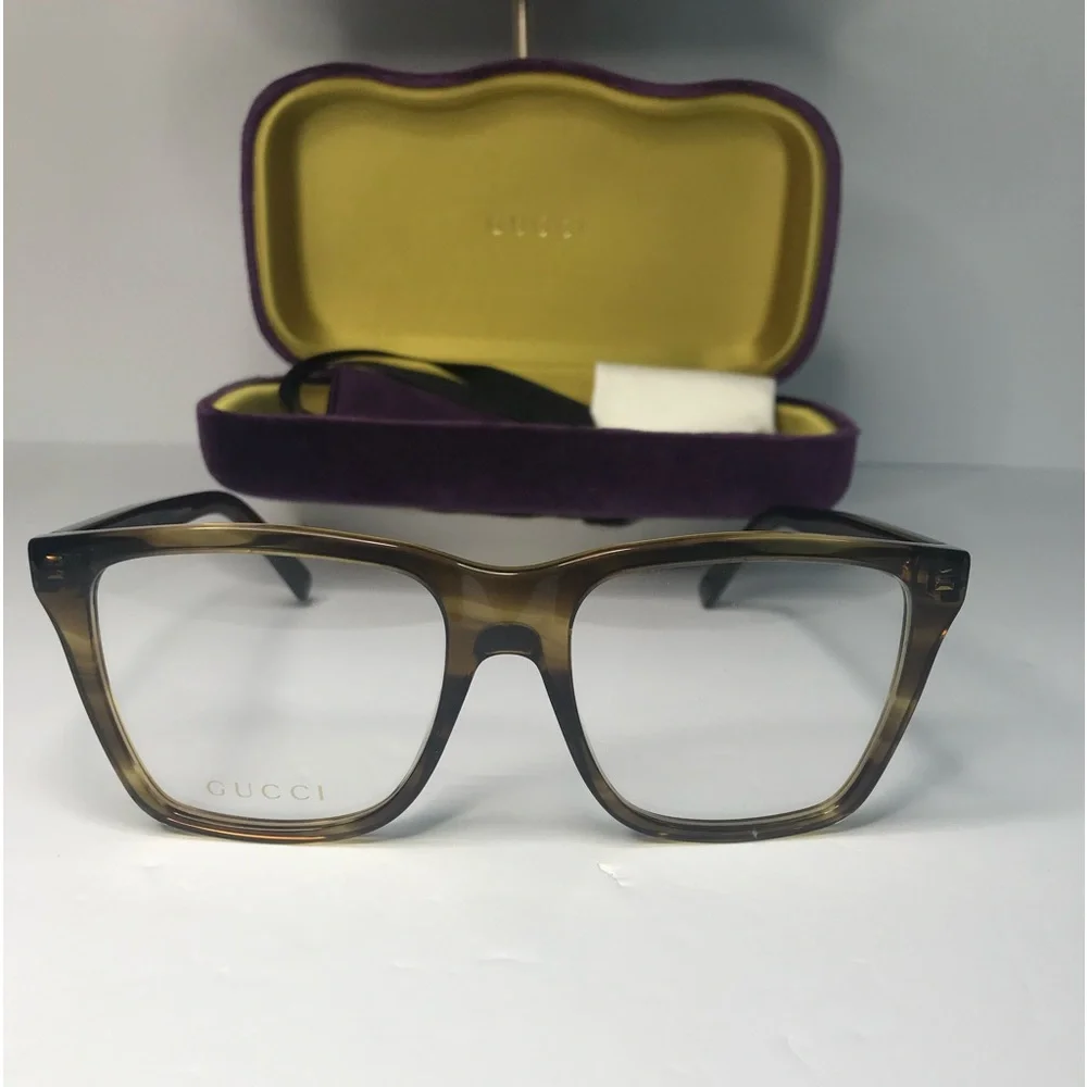 💯 - New Authentic GUCCI GG0452O 004 Oversized Eyeglasses